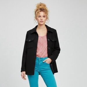 Sanctuary NWT Wool Blend Women’s Trucker Jacket Size Large